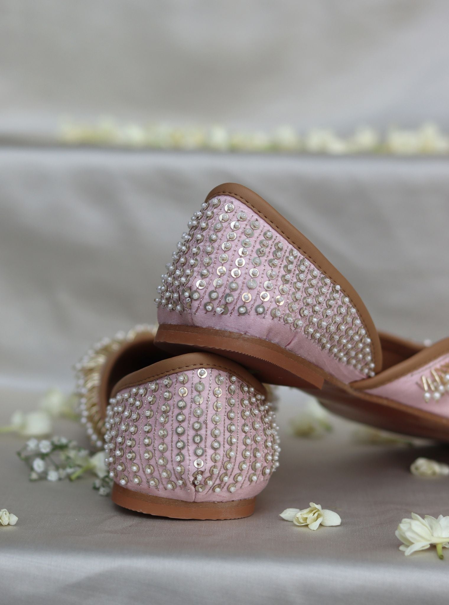 Mulmul Aira Light Pink Vegan Jutti