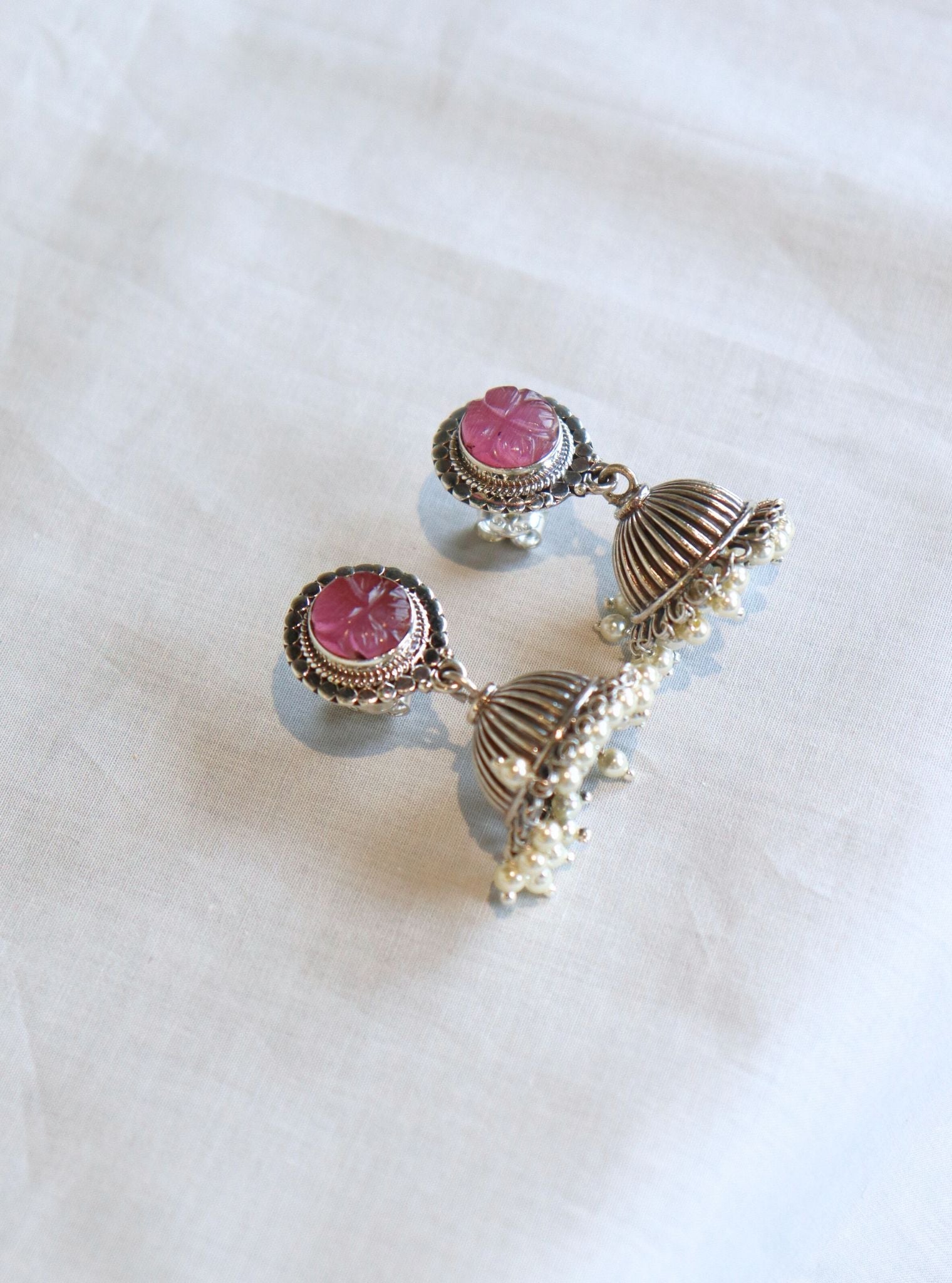 Saachi Jhumki Pink