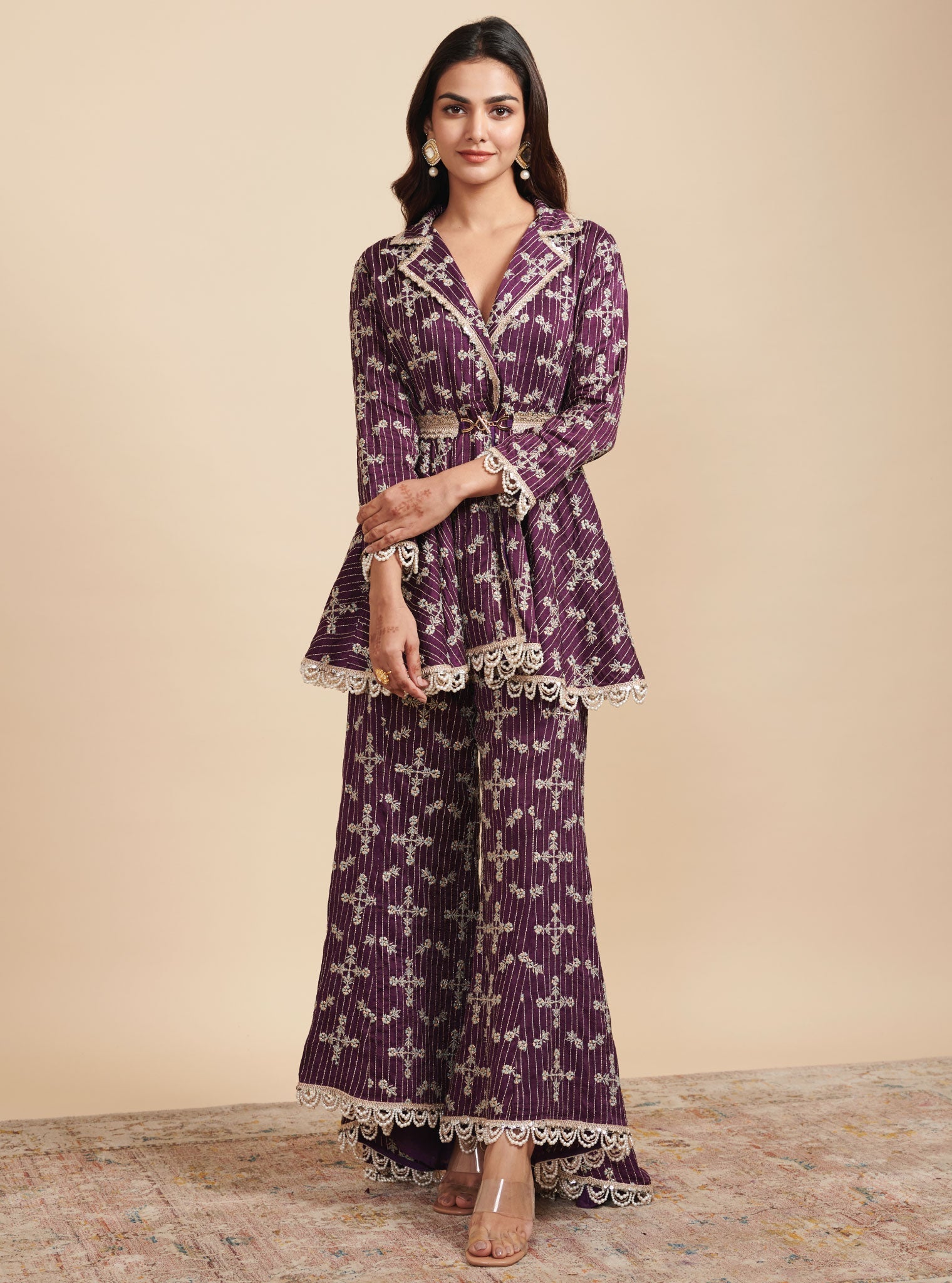 Sitara Purple Co-ord Set