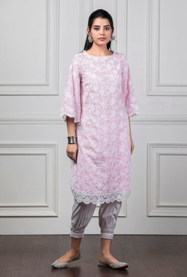 Mulmul Rosebud Kurta