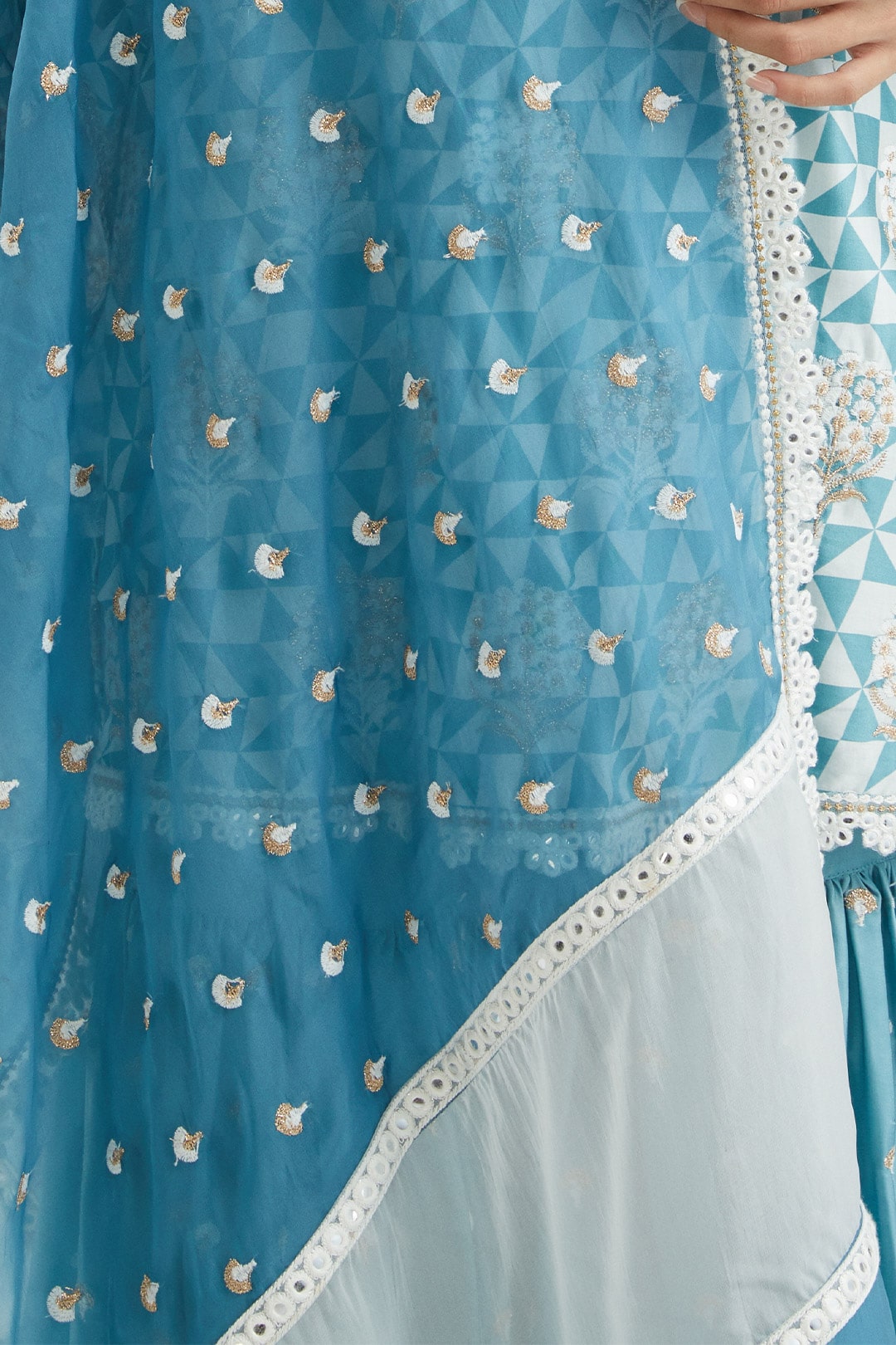 Elm Dupatta TEAL