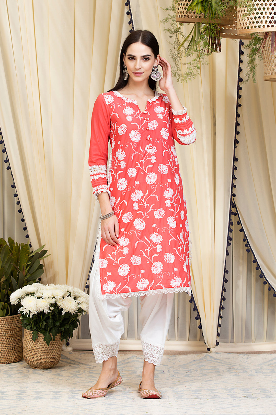 Mulmul Cotton Claudia Kurta