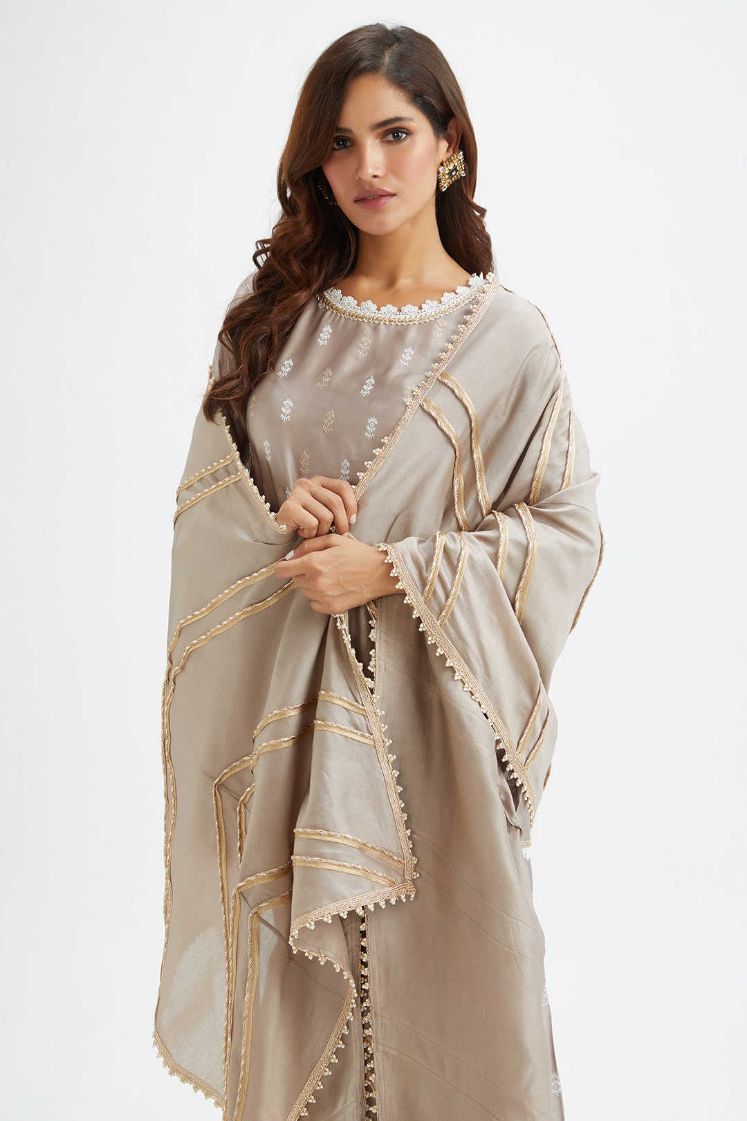 Bailey Grey Dupatta