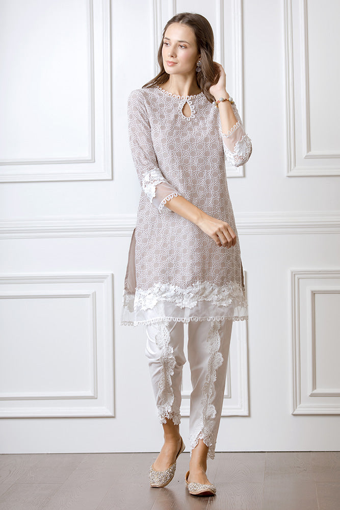 Mulmul Clover Kurta