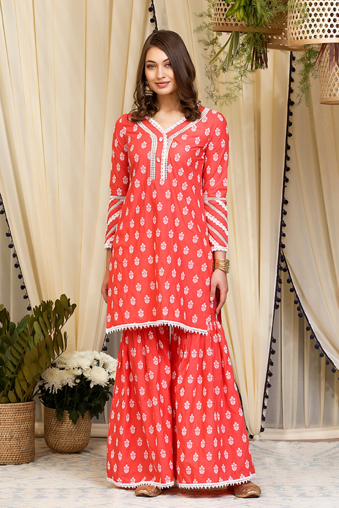 Mulmul Cotton Savina Kurta