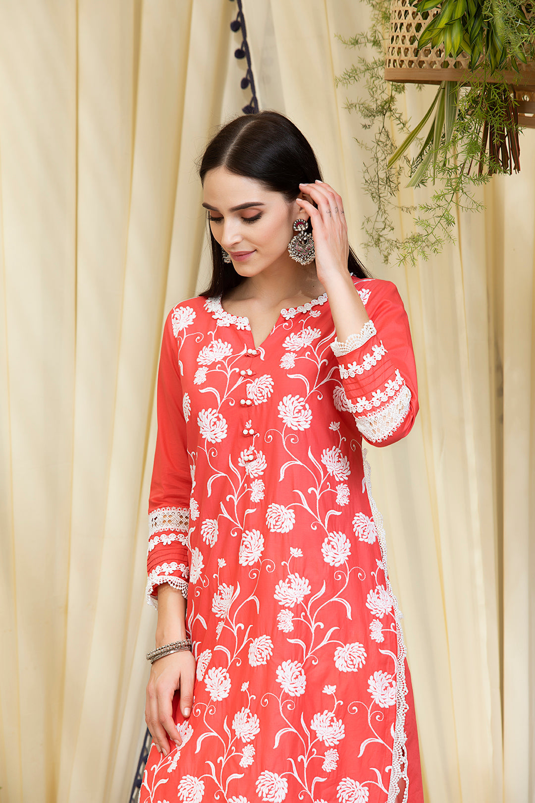 Mulmul Cotton Claudia Kurta