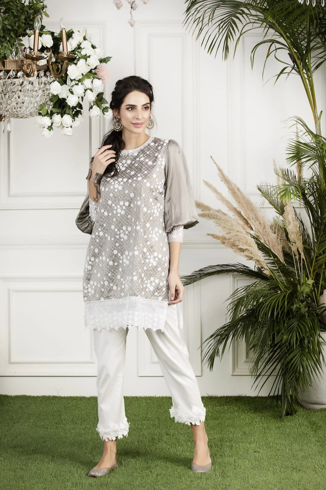 Mulmul Mimosa Kurta