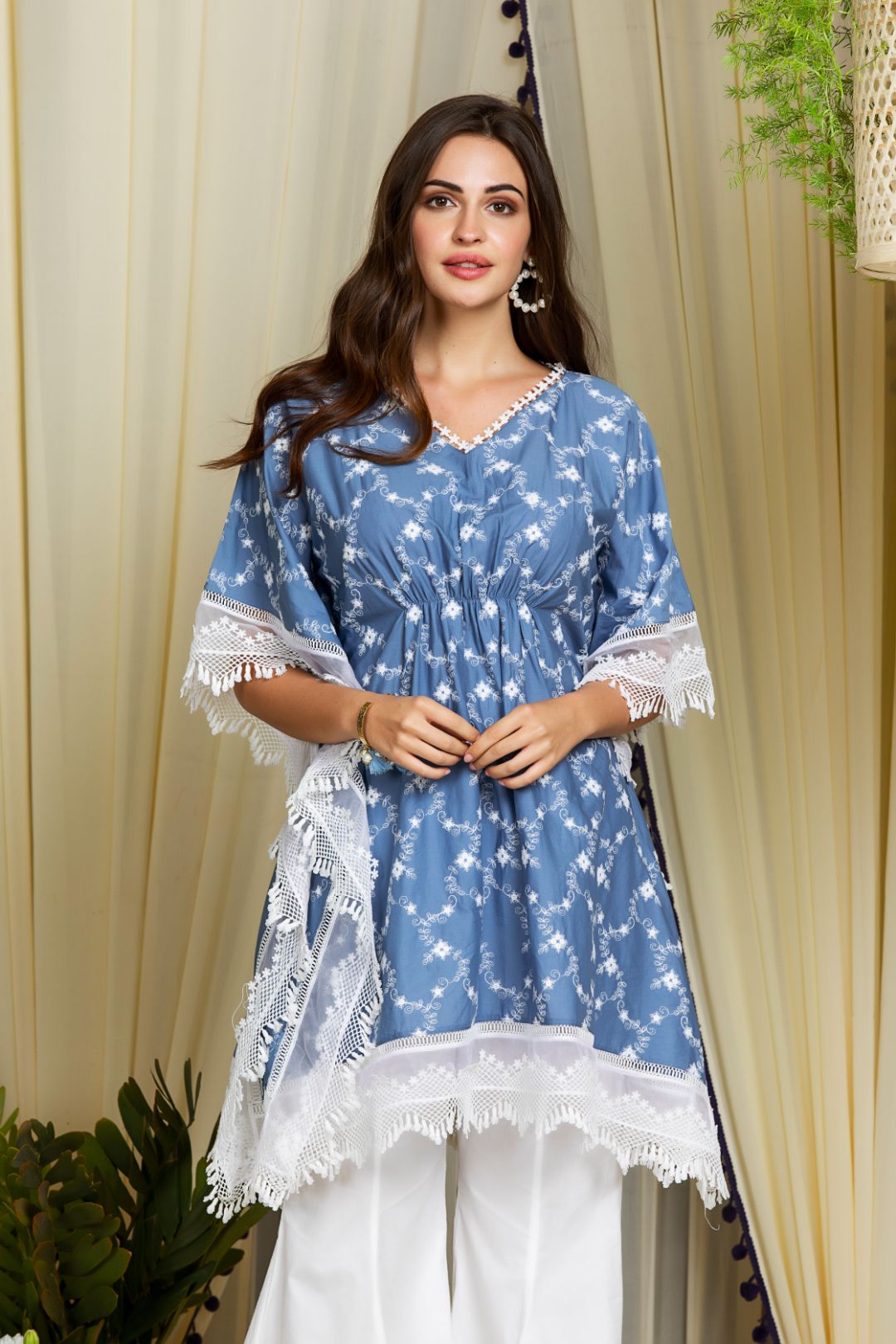 Mulmul Cotton Fiore Kurta