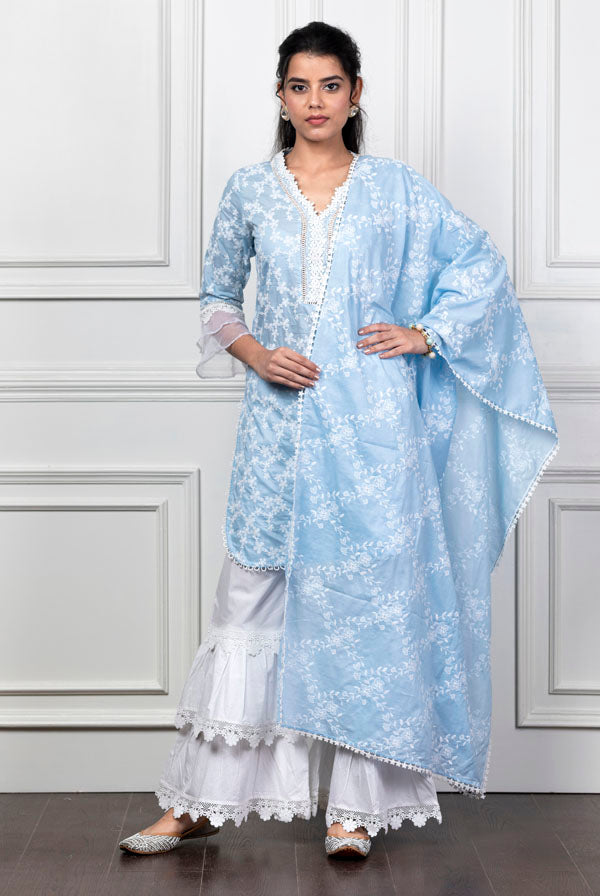 Mulmul Daisy Kurta