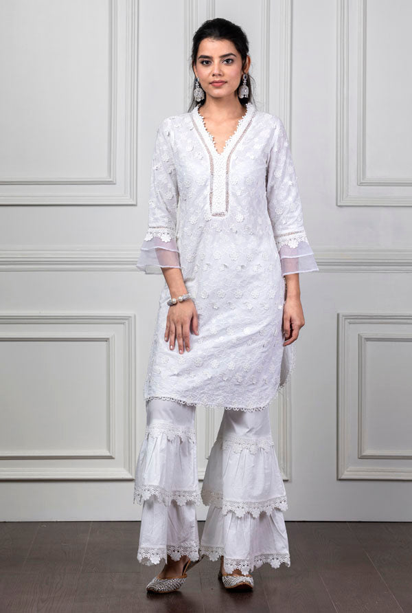 Mulmul Daisy Kurta