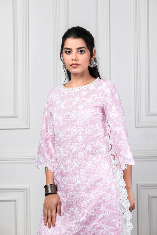 Mulmul Rosebud Kurta