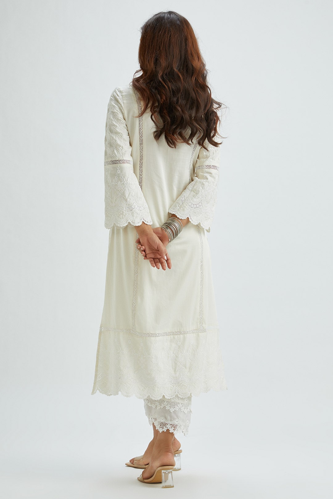 Mulmul Cotton Blair Off-White Kurta