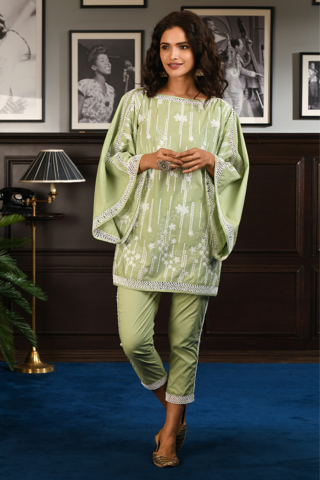 MULMUL COTTON JOYCE KURTA WITH JOYCE pyajama