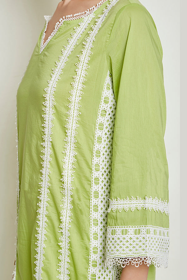 Sage Kurta Green