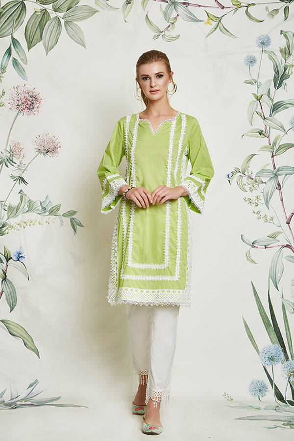 Sage Kurta Green