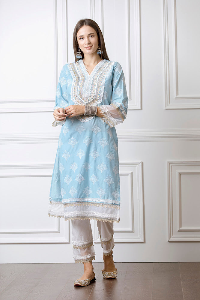 Mulmul Maple Kurta