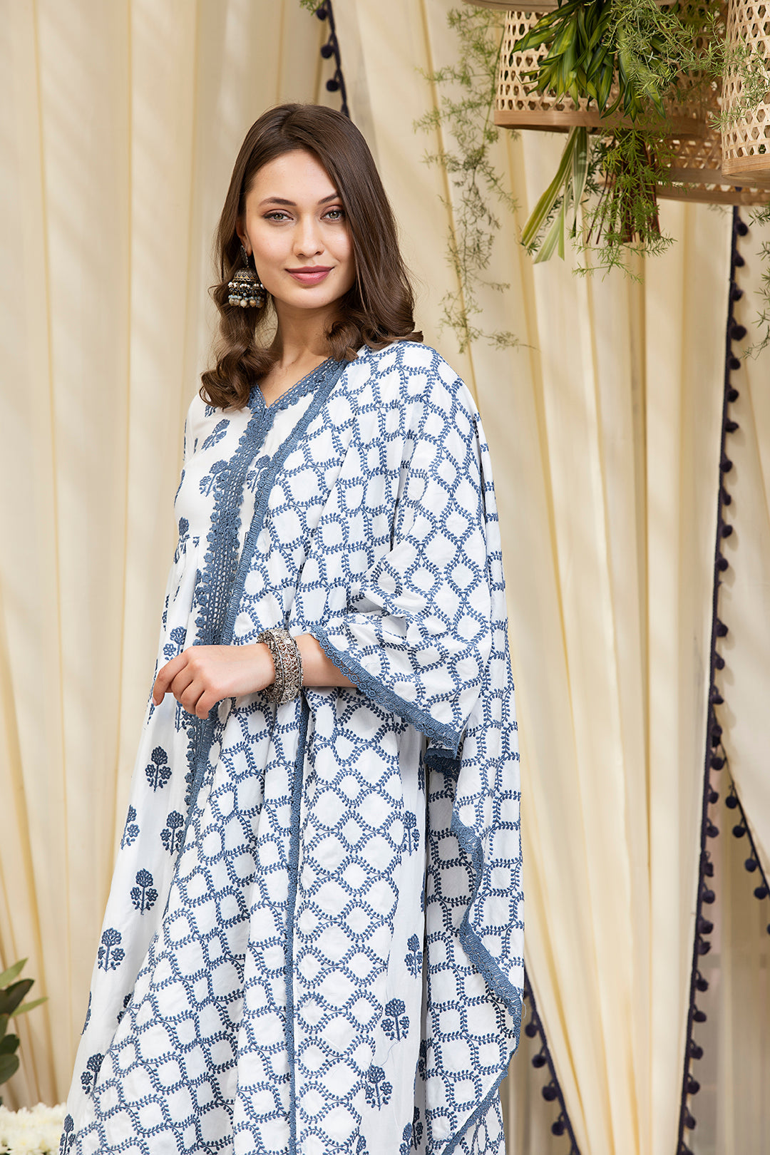 Mulmul Cotton Iliana Kurta Iliana Pyajama