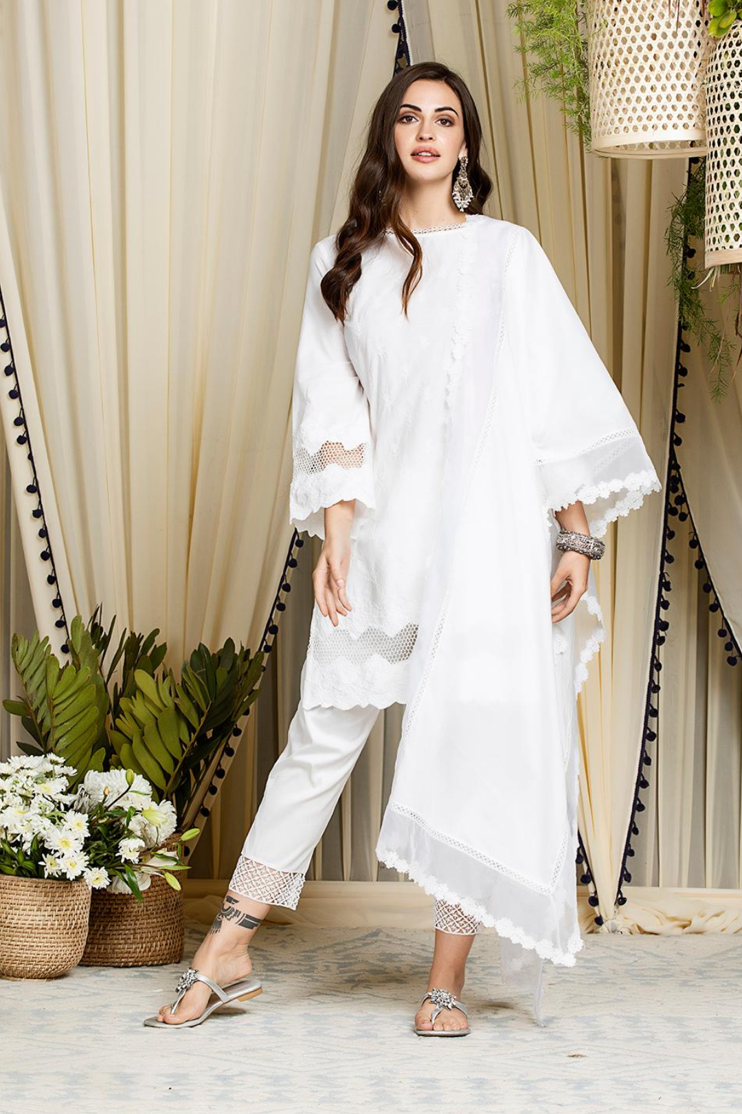 Mulmul Cotton Nora Kurta