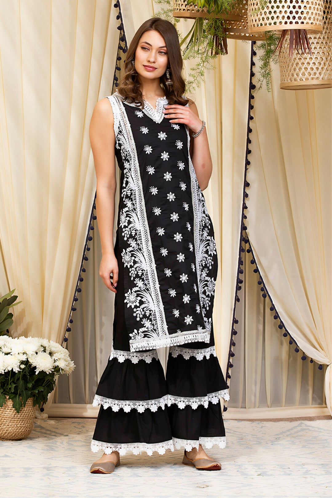 Mulmul Cotton Sofia Kurta