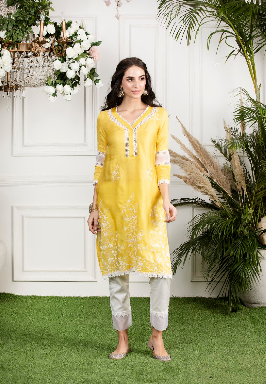 Mulmul Morning Glory Kurta