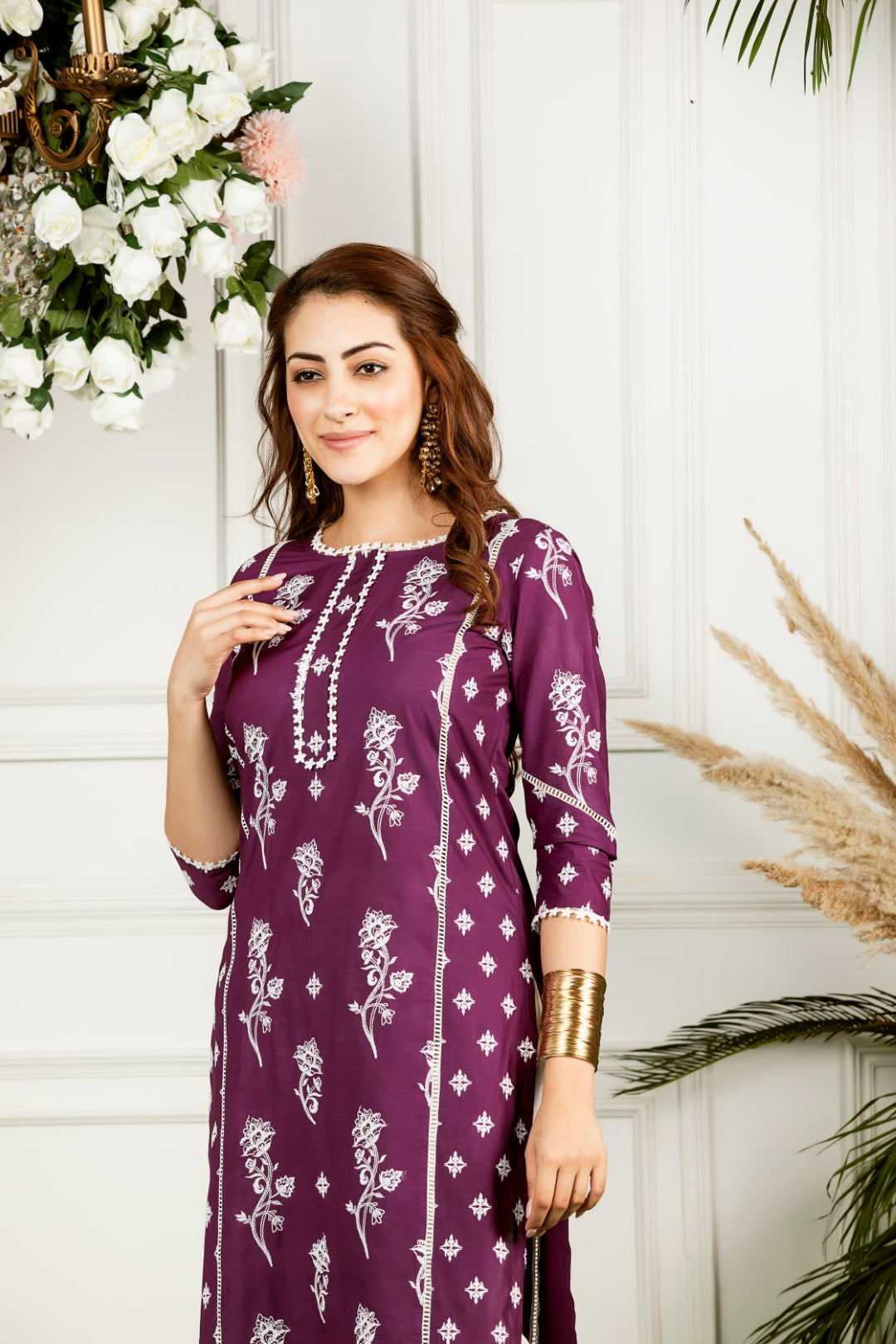 Mulmul Cotton Rue Kurta