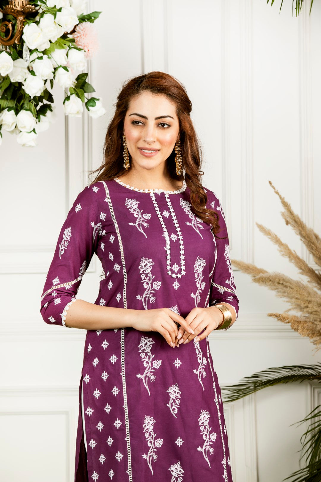 Mulmul Cotton Rue Kurta