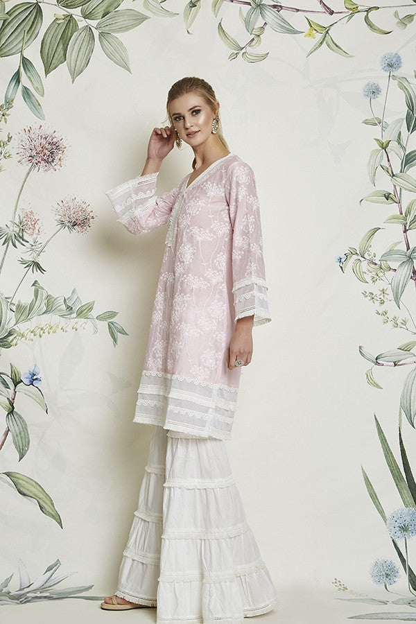 Thistle Kurta Pink