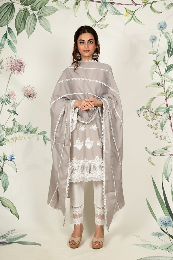 Petunia Kurta and Double Lace Pyajama