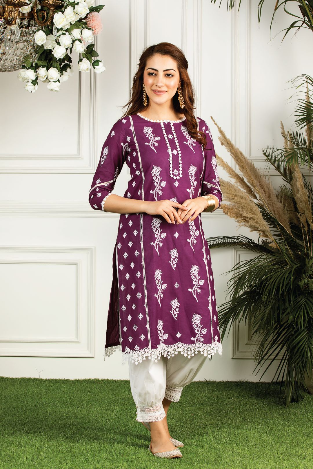 Mulmul Cotton Rue Kurta